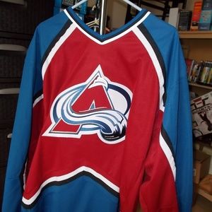 colorado avalanche jersey size xl  koho brand
